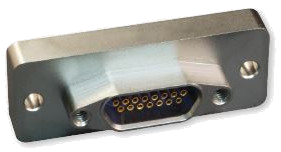 Front Panel Mount, Thru-Hole Flange Receptacle, PC Tail or Solder Cup Socket Contacts, 1770-5600