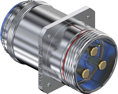 Hermetic Receptacle with Crimp Contacts, 970-038