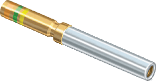 #22 Crimp Socket Contact for High Density HiPer-D® Connectors, 850-003-22-354
