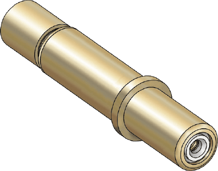 50 Ohm Coaxial Pin Contact for RG316 and RG178 Cable, 852-084