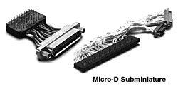 Micro-D and Glenair Signature Rectangular Connectors and Cables, MIL-DTL-83513