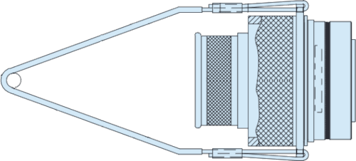 Electrical Connector, Quick Disconnect Plug, 233-223