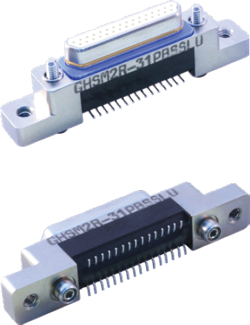 Straight Surface-Mount PCB Connectors, Jackscrew GHSM-BSS