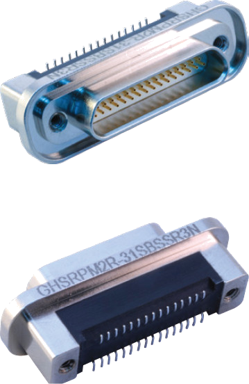 Straight Surface-Mount Rear Panel-Mount Connectors GHSRPM-BSS