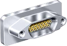 MIL-DTL-83513 Type Micro-D Hermetic Connectors, 177-140H and 177-704H Solder Mount Receptacles