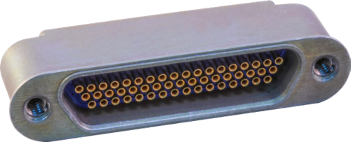 Glass-Sealed Hermetic Micro-D Socket Receptacle, Weld Mount, GLI-24042-1