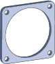 Flange Gaskets for Series 800, 801, 802, 803, and 805 Mighty Mouse Flange Receptacles, 809-108
