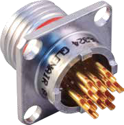 Hermetic Receptacles, Solder Cup or PC Tail, 801-012