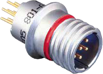 CODE RED Light Weight Hermetic Receptacles, Solder Cup or PC Tail, 801-140