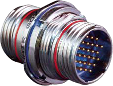 Code Red Light Weight Hermetic, Rear Panel Mount, Jam-Nut Bulkhead Feedthrough, 805-128