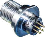 Series 800 Receptacle with Solder Cup or PC Tail Contacts, 800-012 and 800-040