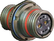 Environmental Jam-Nut Bulkhead Feed-Thru, 801-074