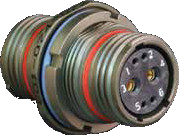 Environmental Jam-Nut Bulkhead Feed-Thru 801-074