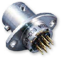 Series 803 Receptacle with Solder Cups or PC Tails, 803-005 and 803-015