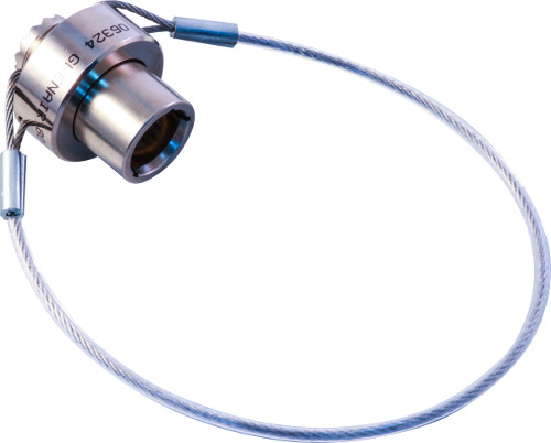 Lanyard-Release Crimp Removable Contact Receptacle with Accessory Threads, 804-114