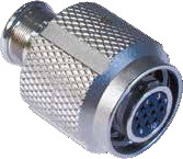 Environmental Plug with Crimp Contacts, 805-001 and 805-002