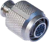 Environmental Plug with Crimp Contacts 805-001