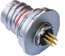 Receptacle with PC Tails or Solder Cups 805-005