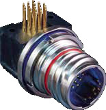 Mighty Mouse Jam-Nut Receptacle, Right Angle Header 805-011