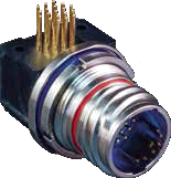 Mighty Mouse Jam-Nut Receptacle, Right Angle Header 805-011