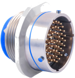 MIL-DTL-26482 Series 2 Type Bayonet, Cable Connecting Receptacle, 260-002-71