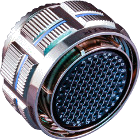Plug with Crimp Rear Release Contacts and Rear Accessory Threads D38999/26