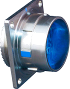 D38999/40 and 234-105-40 Wall Mount Receptacle with Rear Release Crimp Contact