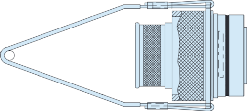 Electrical Connector, Quick Disconnect Plug, 233-223