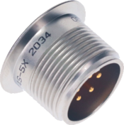 Hermetic Solder Mount Receptacle, Solder Cup or Eyelet Pin Contact, MS3143 Type 250-014