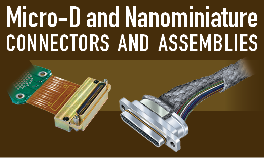 Micro-D & Nano Miniature Rectangular Connectors
