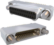 Plug and Receptacle Connectors with Uninsulated Wire, 891-003 and 891-004