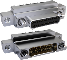 Vertical Mount Thru-Hole PCB Connectors with Mounting Ears, 891-039 and 891-040