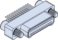 891-003 and 891-004 Nano Rectangular Connectors with Uninsulated Wire