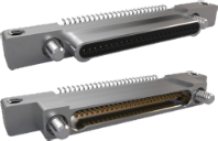 Right-Angle, Surface Mount PCB Connectors with Jackscrews, 890-019 and 890-020