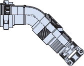 EMI/RFI Environmental Backshell 390PX*055