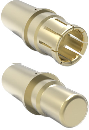 Size #8 Pin and Socket Contacts for Series 806 PowerPlay Connectors, 850-159 and 850-158