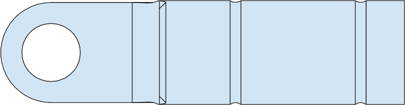 Crimp-Style Terminal Lug, 851-016
