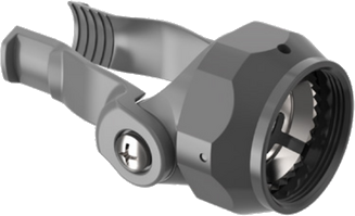 Composite Swing-Arm Flex Strain Relief with EMI Adapter 627V234
