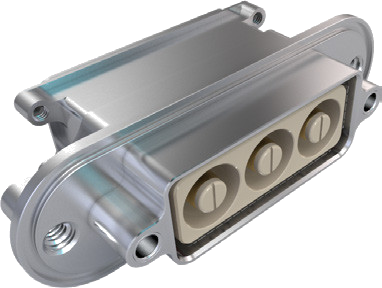 Rectangular Rear Blind-Mate Receptacle with Crimp-Removable Contacts 971-017