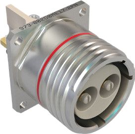 Panel-Mount Receptacles 973-002-00 973-002-D0 973-002-CS