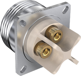 Panel-Mount Receptacles 973-003-00 973-003-D0 973-003-CS
