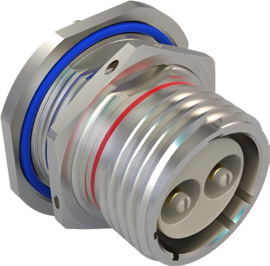 Jam-Nut Receptacle 973-006-07