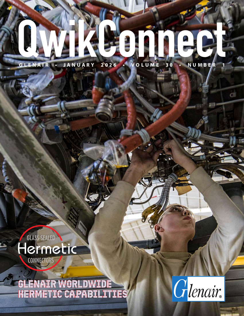 Glenair QwikConnect Magazine – January 2026 – Glenair Worldwide Hermetic Capabilities