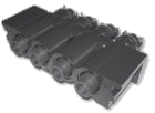 Plug Shell Size 03 Assembly for Clamp with Strain Relief