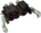 Plug Shell Size 06 Assembly for Metal and Screen EMC Gland
