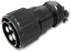 Straight Cylindrical Plug Assembly for Single Wires Cable Clamp, ITS 901 06 - 1