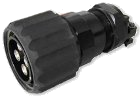 Straight Cylindrical Plug with Rubber Recovered Coupling Assembly for Single Wires Cable Clamp, ITS 901 06G - 1