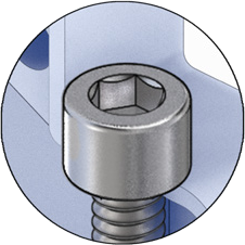 Replacement Screwlocks for Type 1 Shrouded Backshells, 687-092 and 687-345