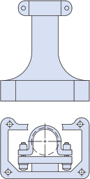 Saddle Clamp Strain Relief, AS81659, 507-249