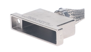 Backshell with Shield Sock, EMI/RFI for MIL-DTL-83513 Metal-Shell Connectors, 500-157